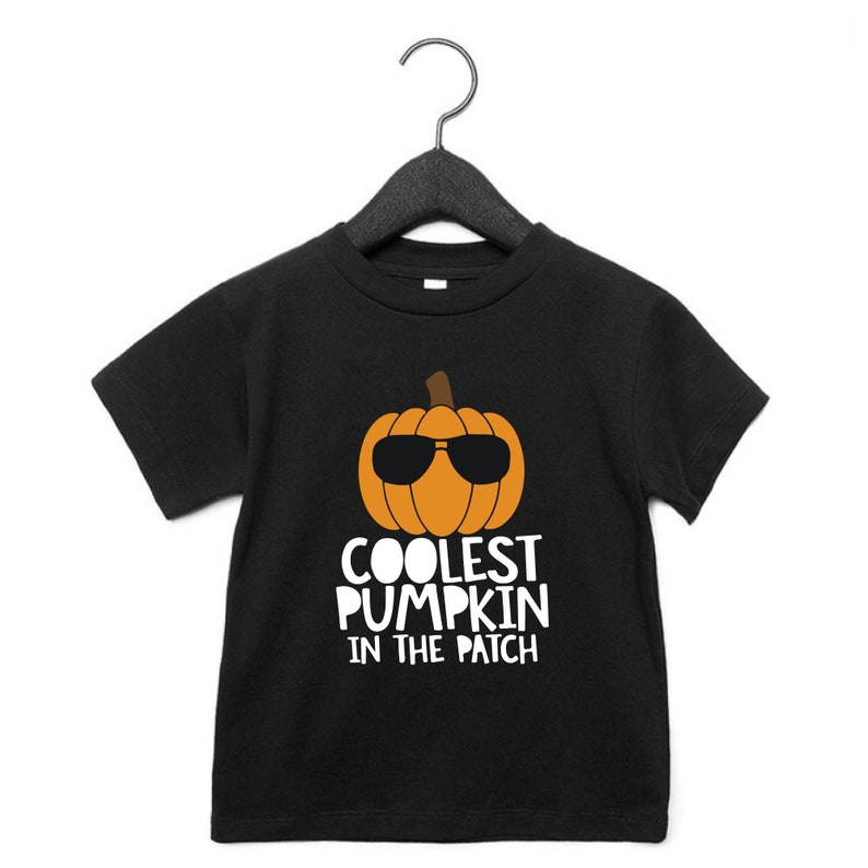 Boys Halloween Shirt, Toddler Halloween, Coolest Pumpkin In The Patch Shirt, Pumpkin Patch Shirt, Kids Halloween Fall, Thanksgiving Shirt bild 1