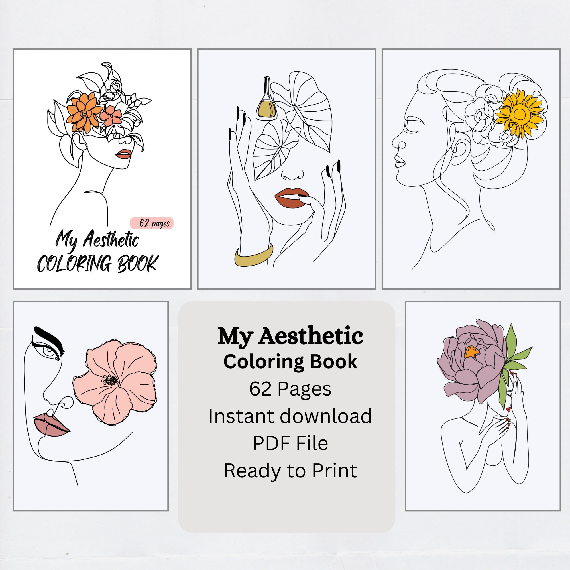 Indie Rock Coloring Book Pages