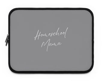 Homeschool Mama Laptop Sleeve - Moederdagcadeau | Thuisschool moeder | Moeder cadeau