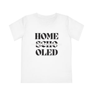 Kids' Organic Cotton T-Shirt Homeschooled and Socialized image 1