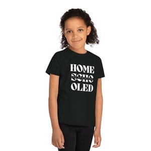 Kids' Organic Cotton T-Shirt Homeschooled and Socialized image 6