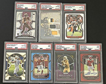 NFL Football Card Hot Pack: 1 Graded Card & 5 Rookies Guaranteed - Etsy