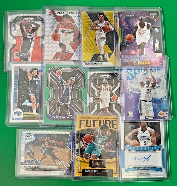 NBA Basketball Hot Packs - 15 Cards - 5 Rookies - Look for
