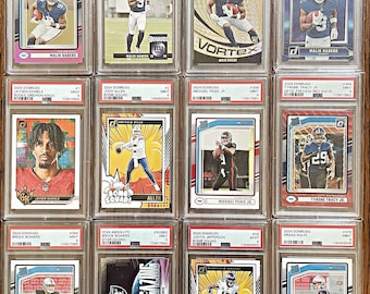 NFL Football Card Hot Pack - 15 Cards - 8 Rookies - Chance for Autographs/Graded Cards/Stars