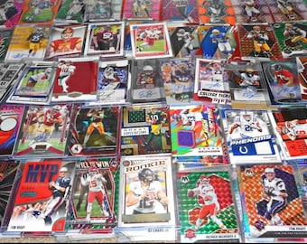 NFL FOOTBALL Hot Packs - 15 Cards - 4 Rookies - Look for Autographs - Graded - 1/1 - Numbered