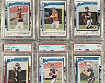 Paquetes especiales de la NFL FOOTBALL - 15 tarjetas - 5 novatos - Busca autógrafos - 1/1 - Tarjetas calificadas