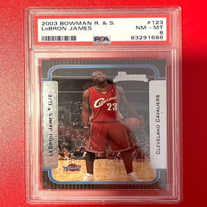 Lebron James Bowman PSA 8 Rookie NBA Hot Pack Guaranteed Hit Chase Pack - READ