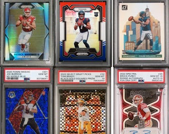 NFL FOOTBALL Hot Packs - 15 Tarjetas - 6 Novatos - Busca Autógrafos - Recuerdos - 1/1 - Calificado