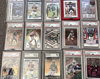 Paquetes especiales de la NFL: 15 tarjetas, 5 novatos - Posibles autógrafos