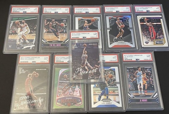 NBA Basketball Hot Pack: 10 Cards - 5 Rookies - Guaranteed 1 Graded Card