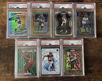 NFL FOOTBALL Hot Packs - 15 Cards - 5 Rookies - Look for Autographs - Memorabilia - Numbered - Graded