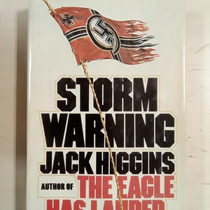 Storm Warning by Jack Higgins 1976 Hardcover First Edition