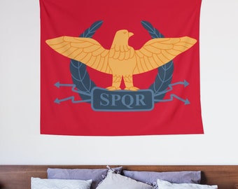 古代ローマの鷲旗 - ローマ帝国 SPQR バナー - ジュリアス・シーザー