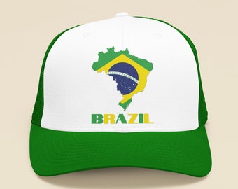 ブラジルキャップ / ブラジル国旗 / ブラジル帽子 - Etsy 日本
