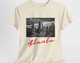 Atlanta Skyline T Shirt, ATL Graphic Tee, Atlanta Gift