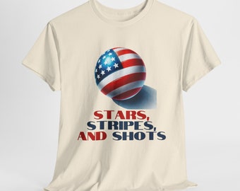 Rolig 4 juli-drickande T-shirt, nyhet Beer Pong Tee