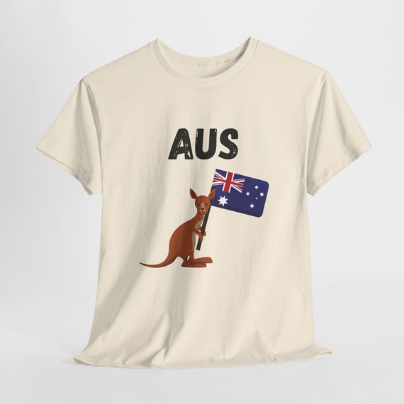 オーストラリアのカンガルーTシャツ、オーストラリア国旗Tシャツ
