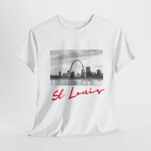 St Louis Skyline Shirt, Trendy St Louis Shirt, St Louis Missouri Shirt, St Louis City Art Print, Cute St Louis Gift, St Louis Tee Shirt