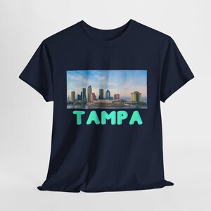 Tampa Skyline Shirt, Cute Tampa Shirt, Tampa Bay Shirt, Tampa Florida Shirt, Tampa Tee, TampaCity Art Print, Cute Tampa Tshirt, Tampa Gift