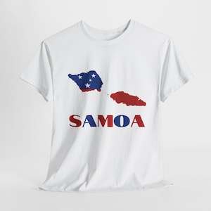 Map of Samoa Shirt, Samoan Flag Shirt, Samoa Tshirt, Samoan Shirt, Samoa Flag Shirt, Samoa Gift, Samoan Gift, Polynesian Shirt, Samoan Art