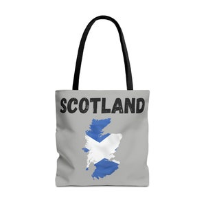 Sac fourre-tout Ecosse, sac fourre-tout écossais, sac cadeau Ecosse, sac cadeau personnalisé pour écossais, sac de voyage Ecosse, sac de plage