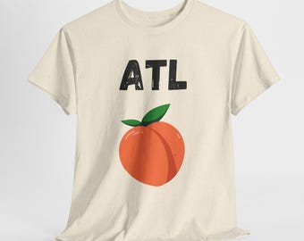 Atlanta Georgia Peach T Shirt, ATL Tee