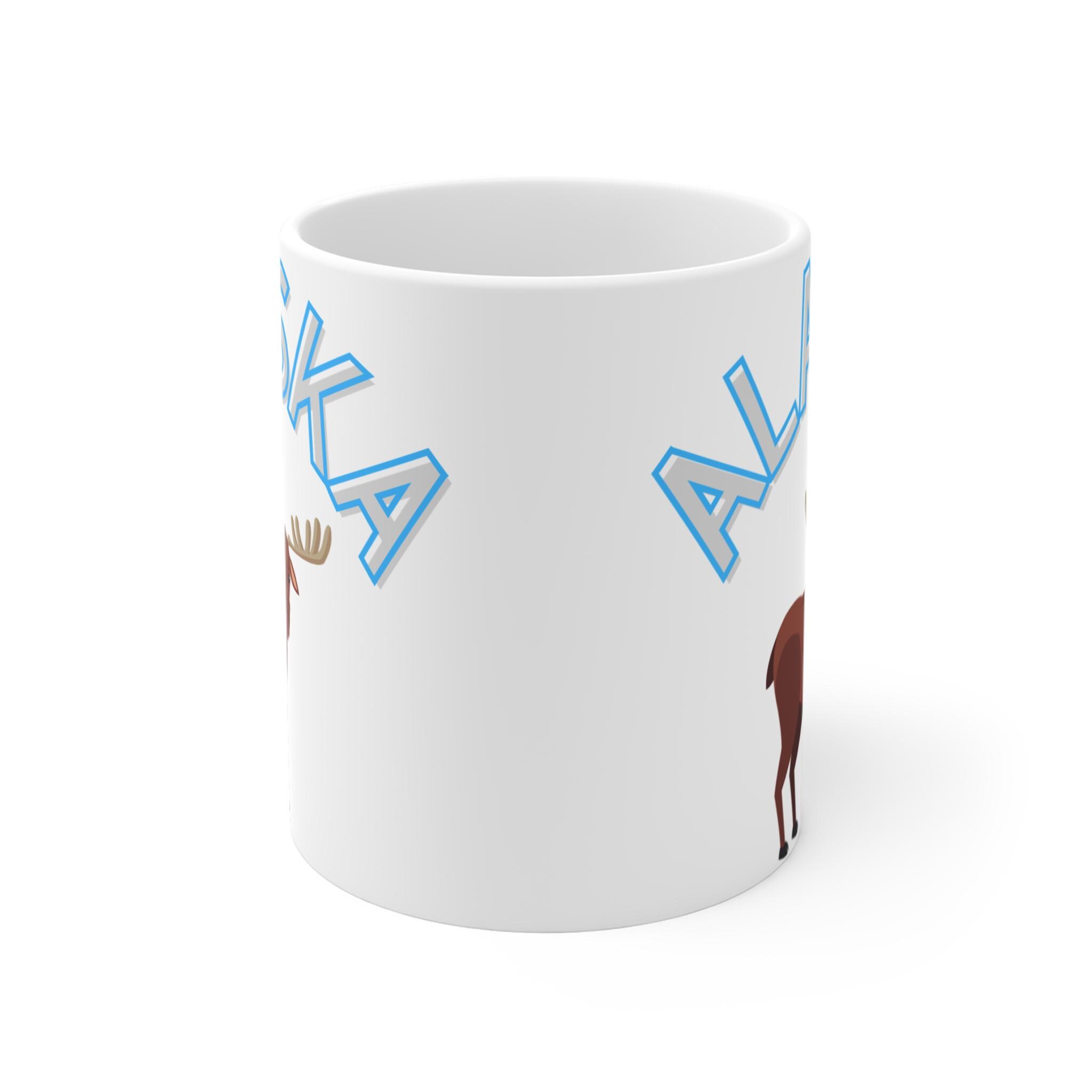 Alaska Moose Coffee Mug, Alaskan Wildlife Mug, Alaska Souvenir Cup - Etsy