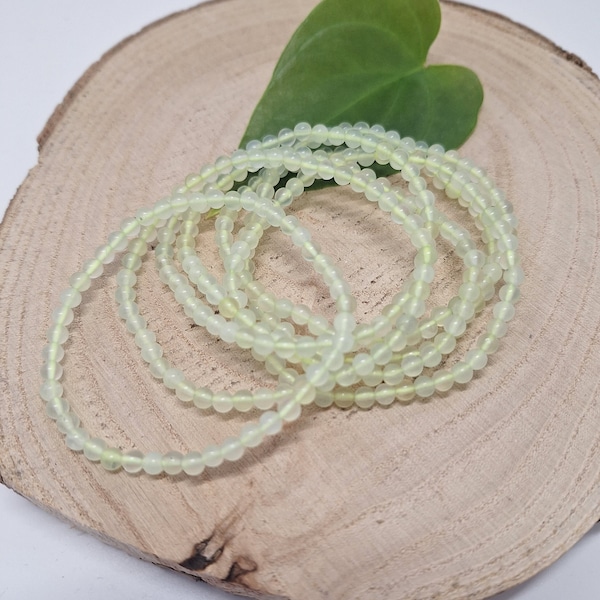 Jade Stretcharmband 4mm