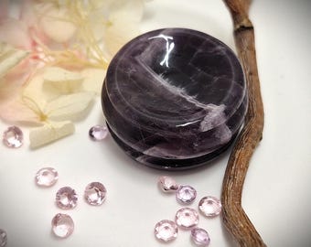 Amethyst ball holder approx. 2.5 cm diameter - unique