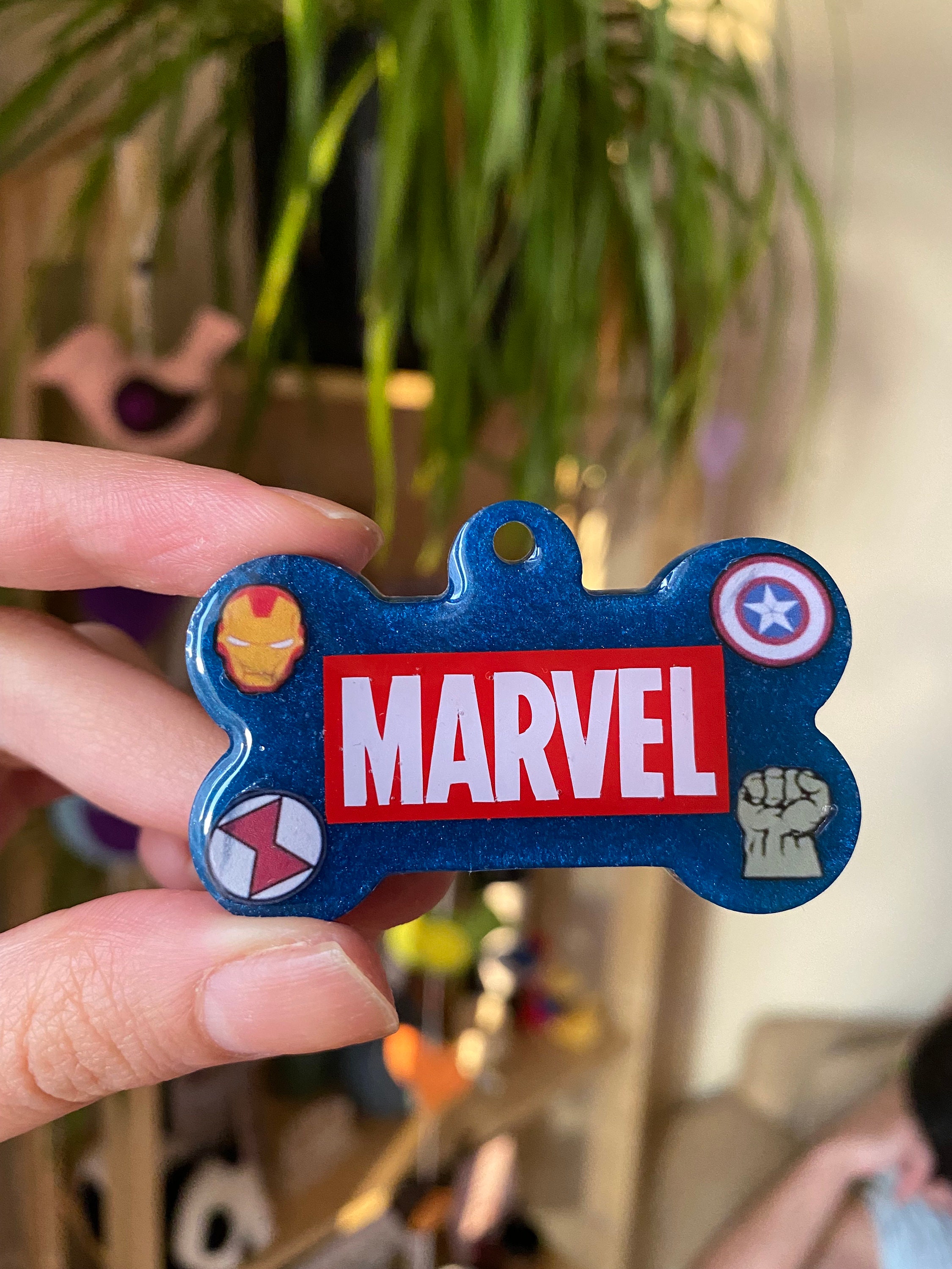 Marvel dog tags online