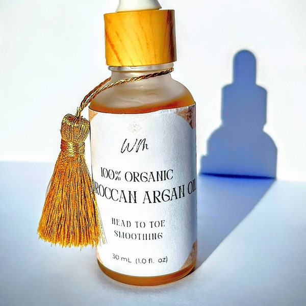100% pure Organic Cold pressed Virgin Moroccan Argan Oil