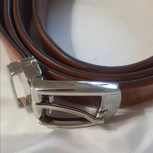 Brown Leather Belt| Full Length 47 &quot; Waist 42&quot; |1&quot; Wide| High Quality Cow Leather Belts |Womens Mens Leather Belt |Handmade Leather Belt