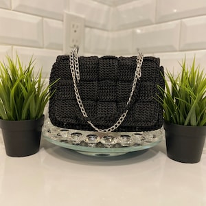DIDI Crochet bag,Mini Handmade bag,Knit bag, Trendy Crochet bag