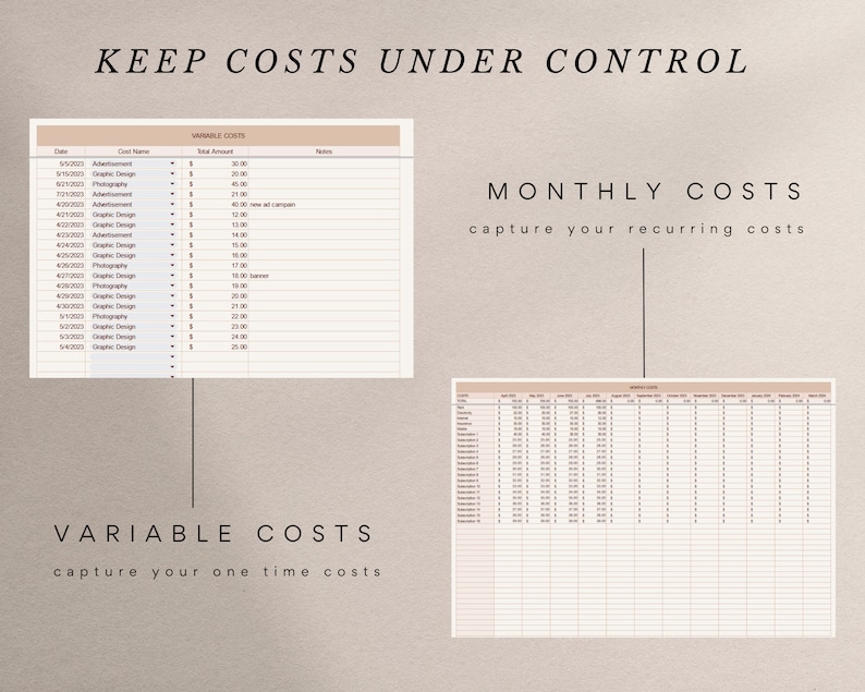 Monthly Sales Dashboard, Google Sheets Sales Planner, Sales Spreadsheet ...
