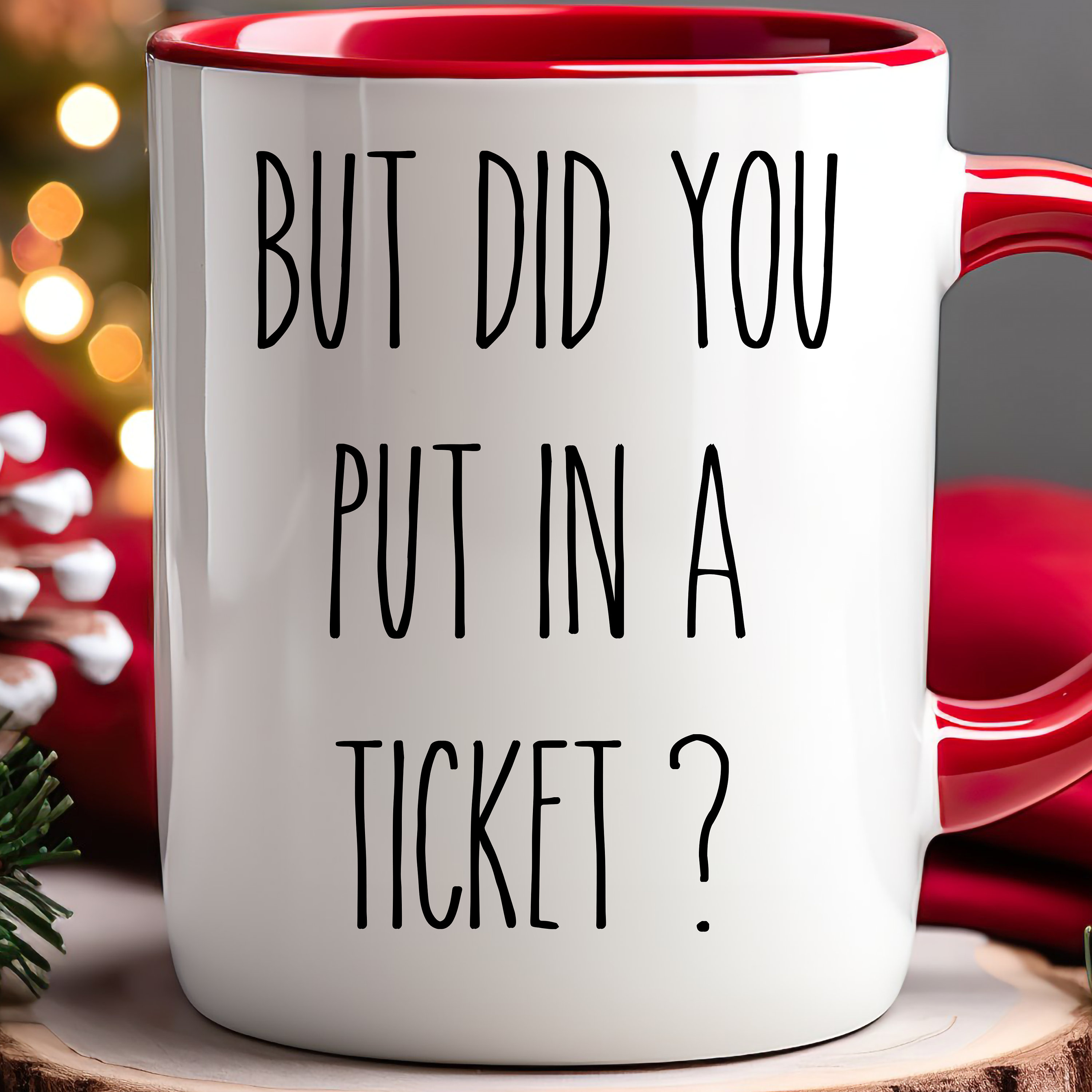 But Did You Put in A Ticket Mug Tumbler Gift for Coworker - Etsy