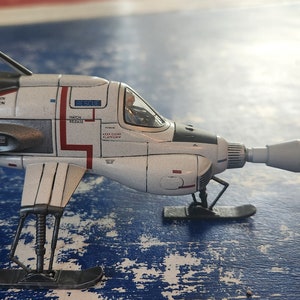 Gerry Anderson UFO S.H.A.D.O. MoonBase Interceptor with UFO Saucer Die ...