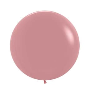 Pink Balloons, Giant 24&quot; Rosewood Balloon, Boho Baby Shower, Bridal Shower, Balloon Decorations, Balloon Bouquet, Photoshoot Balloons