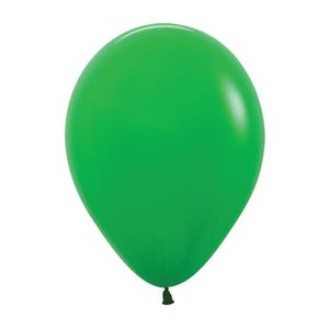 Shamrock Green Latex Balloon: 18&quot; Deluxe Party Garland