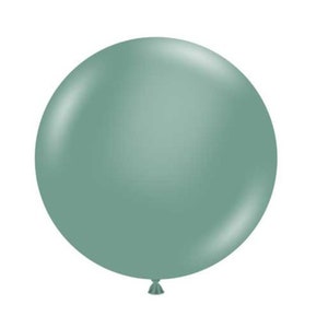 24&quot; Willow Green Balloon: Boho Party Decoration