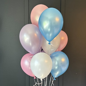 Pastel Unicorn Balloon Bouquet: Kids Birthday Party Decor