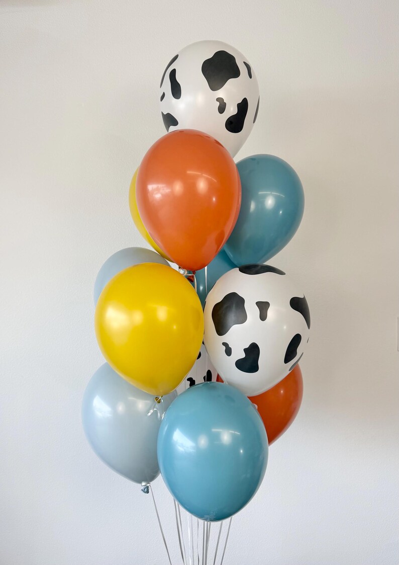 Boho Toy Story Birthday Balloons: Cowboy Cowgirl Balloons image 8