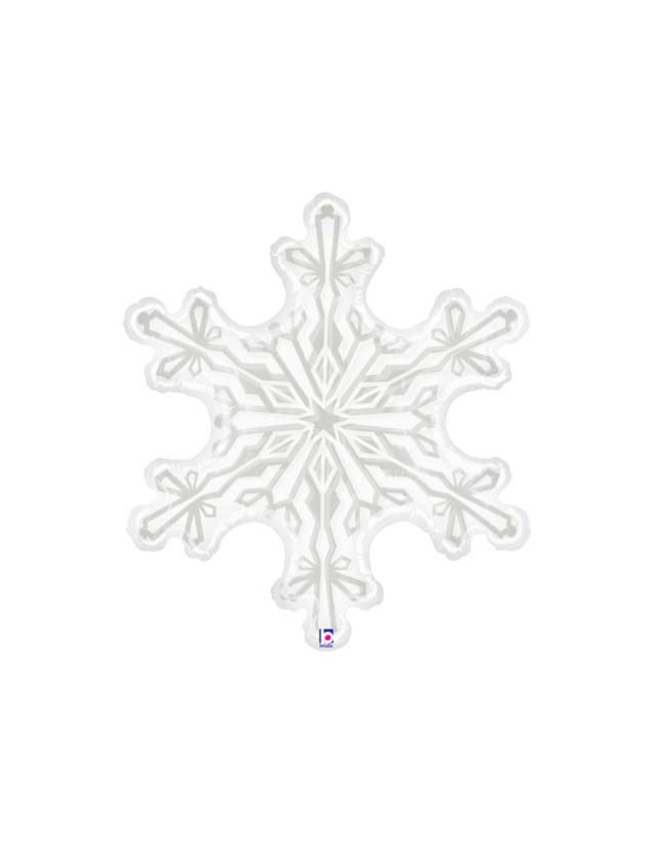 Snowflake Balloon 38 Inch Clear Snowflake Balloon Frozen Birthday Balloons Snowflake Balloon Balloon Bouquet Birthday Winter