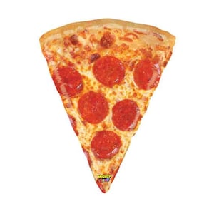 34” Pizza Balloon: Ninja Turtle Birthday Party Decor