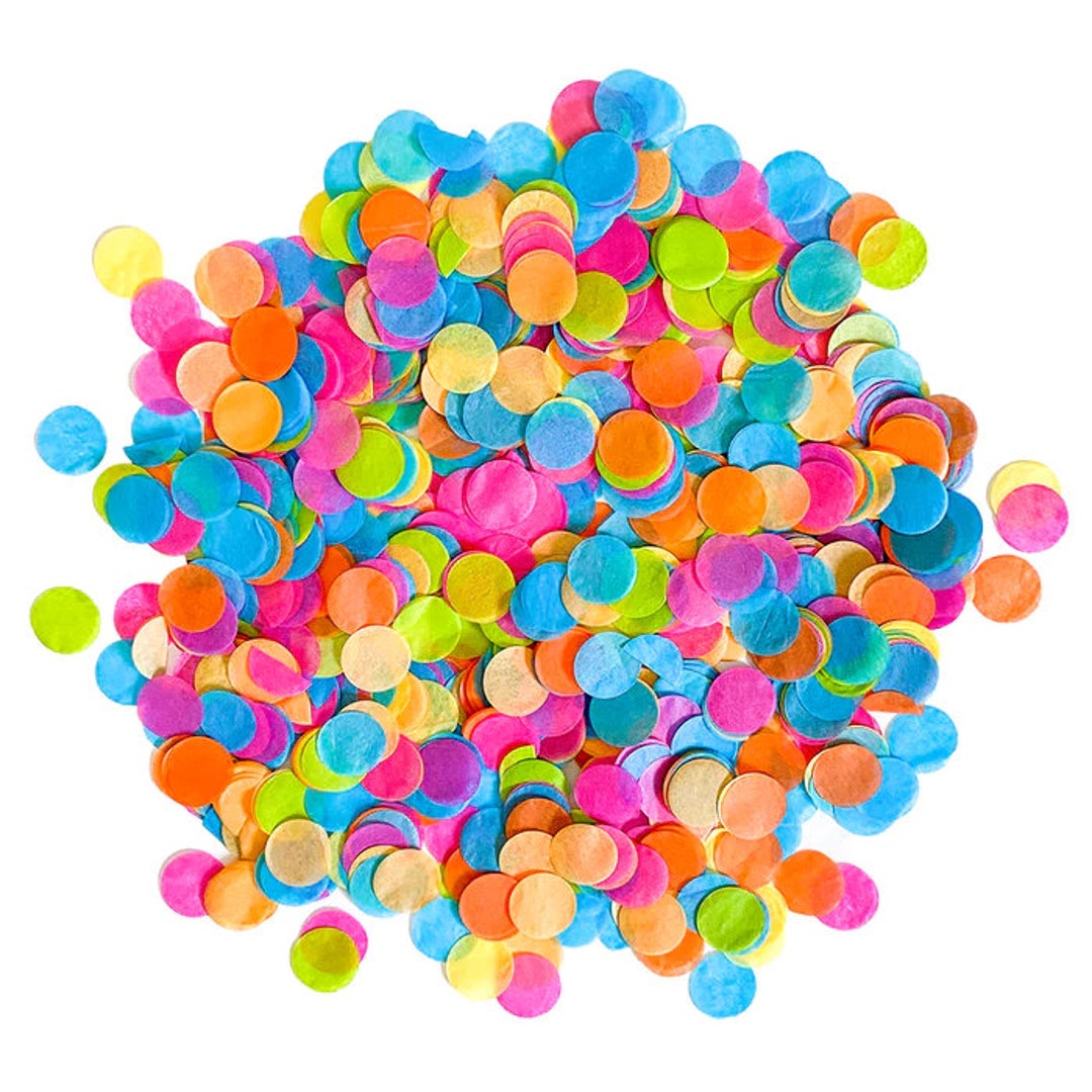 Fiesta Confetti, Confetti Toss, Cinco De Mayo Decor, Colorful Confetti