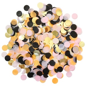 Halloween Party Decor Colorful Pink Black Orange Confetti for DIY Table Decorations
