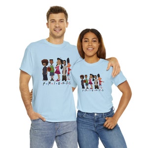 The Boondocks friends , Unisex Heavy Cotton Tee
