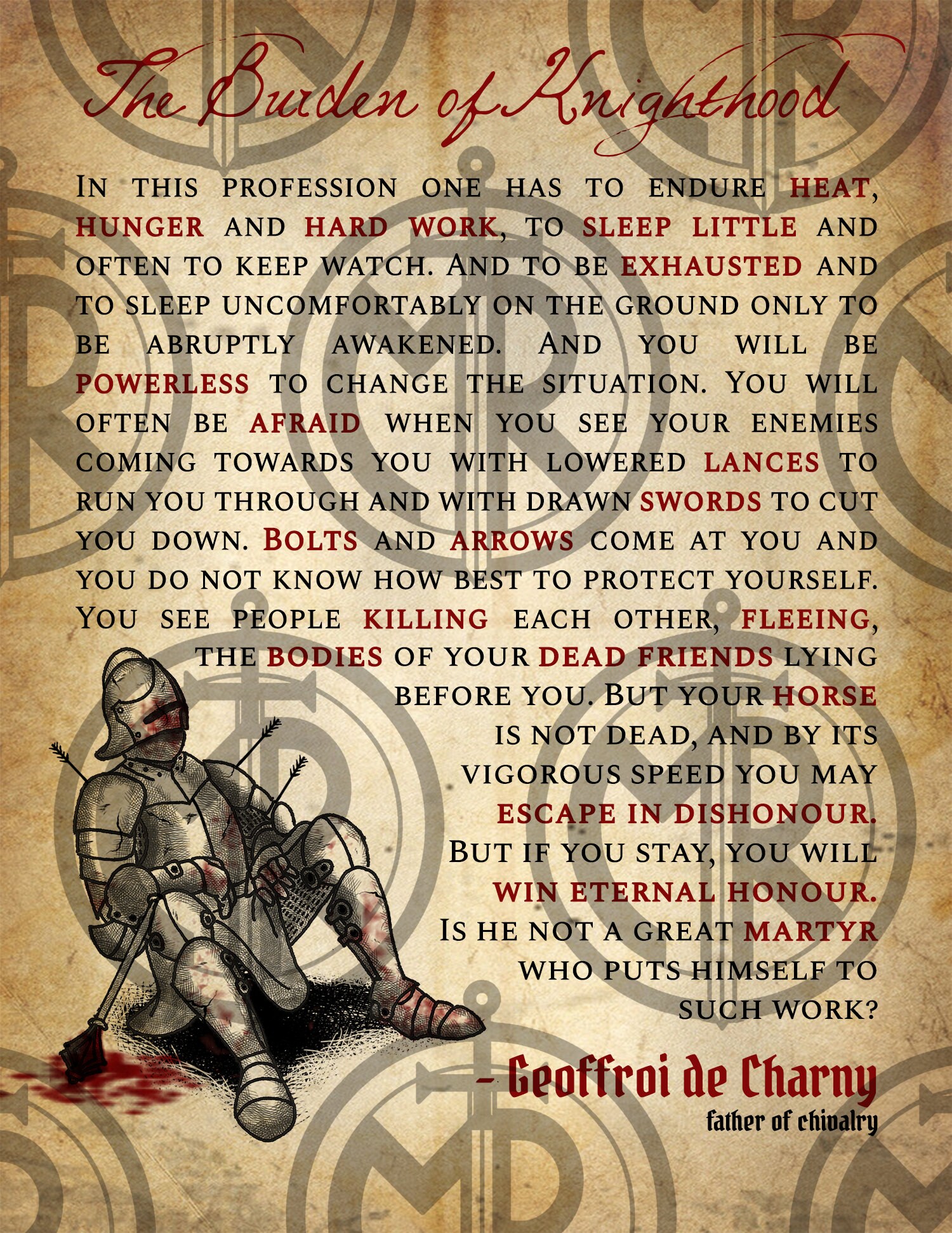 Chivalry Posters for Sale