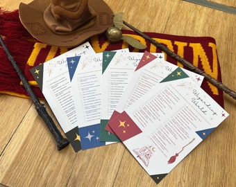 Wizarding World Universal Checklists. Memory Making Checklists