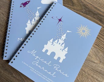 Diario infantil de Disneyland París. Agenda y libro de actividades de Disneyland París para niños. Cuaderno de planificación Disney A5 / Diario Disney / Disney Reveal