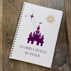 DisneyWorld-Planer. 14 Tage Kalender. A5 Disney Planner Notizbuch mit Bonus Seiten